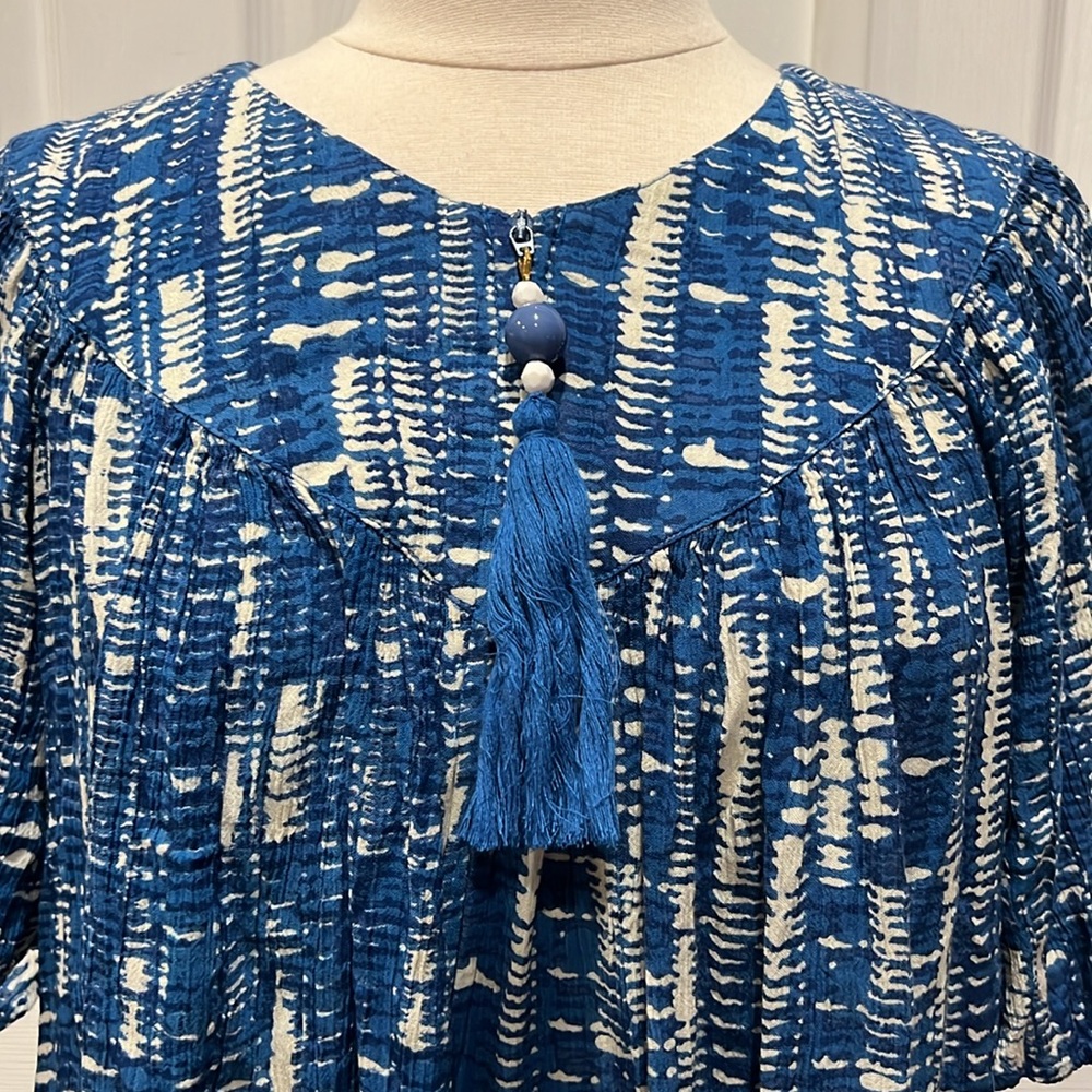 GO SOFTLY Patio Loose Summer Crepe Dress - Picture 3 of 7